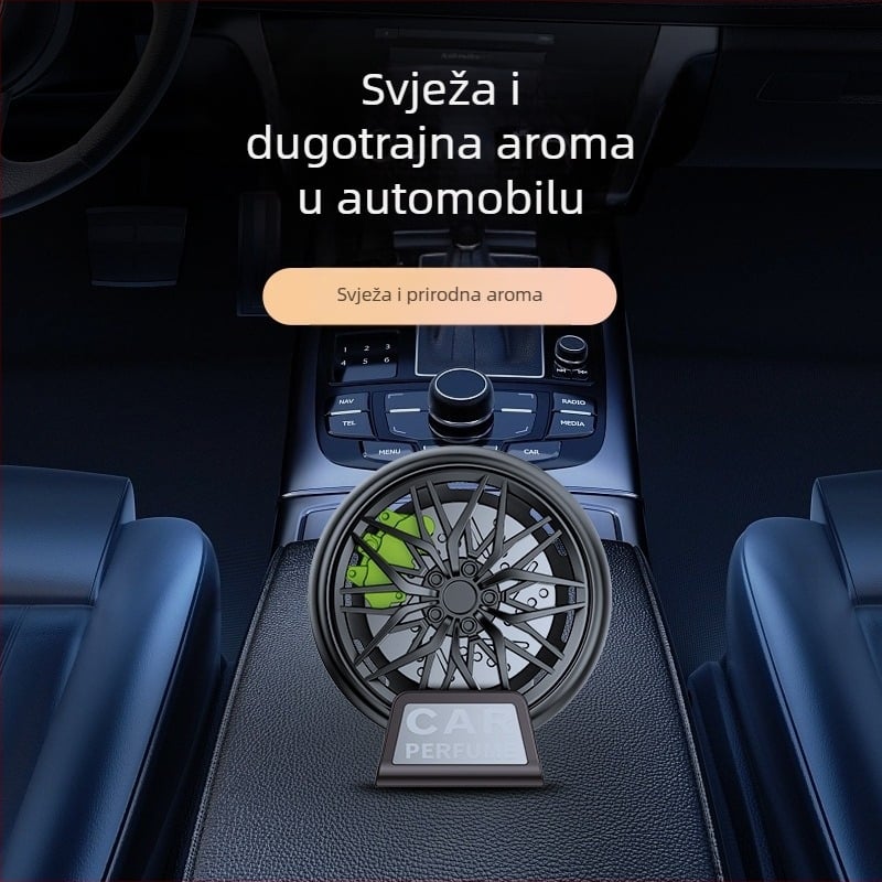 Automobilski čvrsti aromatski parfem s klipom za izlaz zraka, dekorativan i aromatičan (miris cvijeta naranče • sadržaj <5 ml • rok trajanja 3 godine)