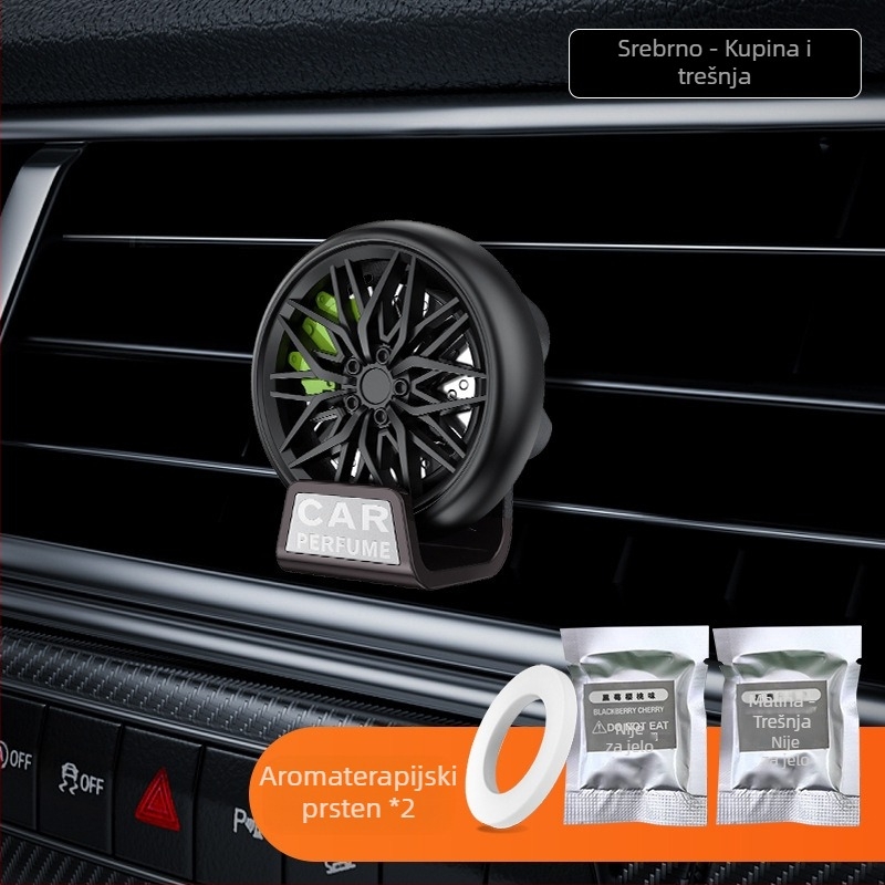 Automobilski čvrsti aromatski parfem s klipom za izlaz zraka, dekorativan i aromatičan (miris cvijeta naranče • sadržaj <5 ml • rok trajanja 3 godine)