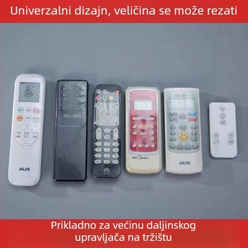 Zaštitno kućište za daljinski upravljač - univerzalno vodootporno i prašinu otporno, zaštitni sloj s toplinski skupljajućim filmom i prozirnom vrećicom (Podrijetlo: Yiwu; Značka: Family meaning; Materijal: Drugo; Pakiranje: Regular)