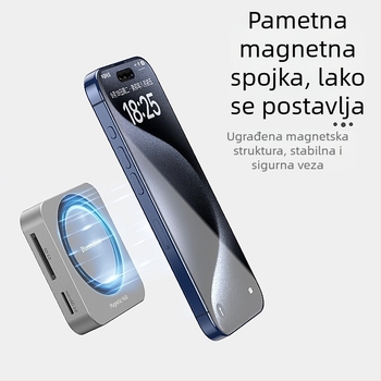 M.2 NVMe SSD kućište i dokacijska stanica HDMI, USB-C 3.2, aluminijska legura, podržava do 2 TB