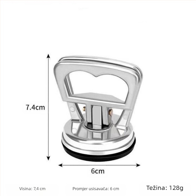 Višenamjenski alat s usisnim čašicama – Serija Large Pull, za popravak udubljenja na automobilu i popravak mobitela, Fish Day