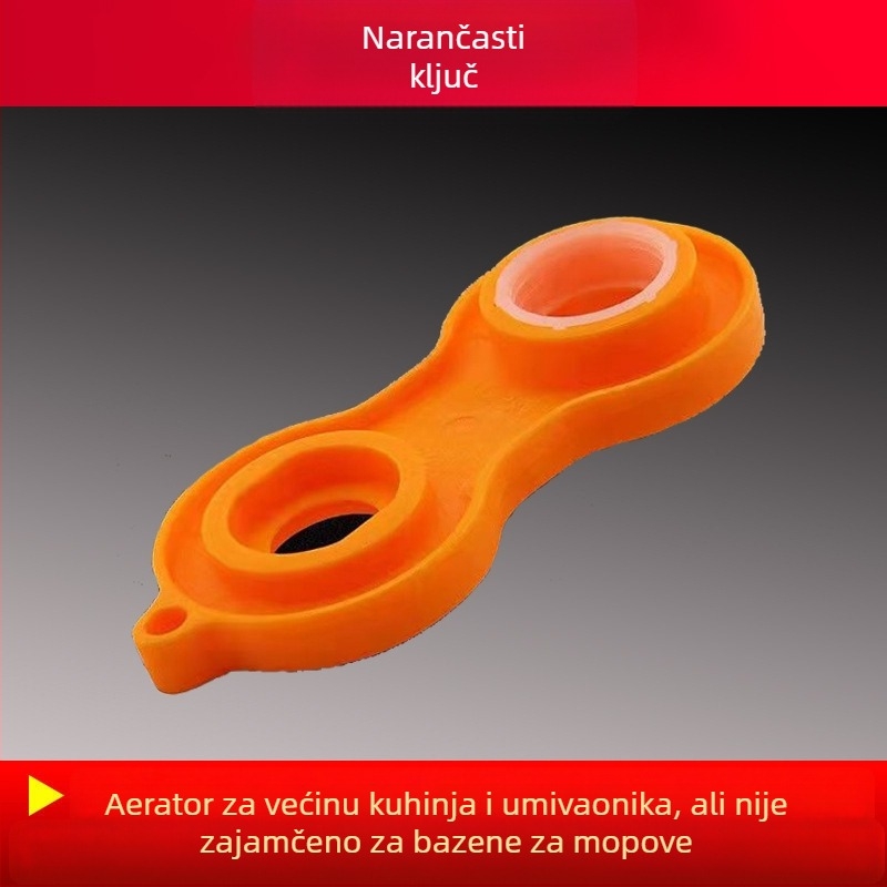 Alat za demontažu aeratora slavine — LJ ključ, ABS materijal, Lin Jie brend, moderni minimalistički dizajn