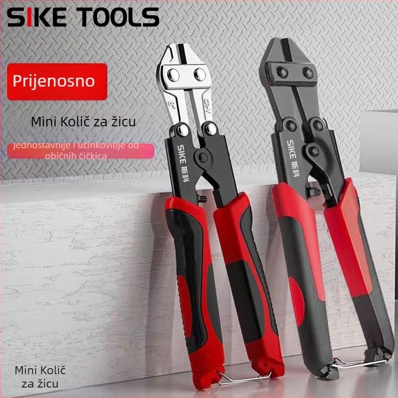 Mini industrijske kliješta za žicu – visoka tvrdoća, lakše rezanje, za rezanje žične mreže i lanaca