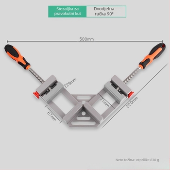 90° kutna stezaljka za drvo – višenamjenska brza stezaljka za zavarivanje, držač za akvarij