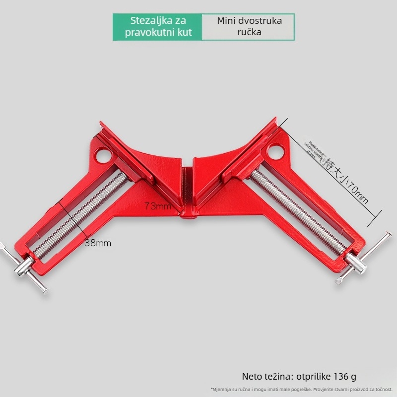 90° kutna stezaljka za drvo – višenamjenska brza stezaljka za zavarivanje, držač za akvarij