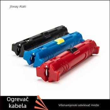 Jillway Višenamjenski Odizolator Koaksijalnih Kablova s Automatskim Dvostrukim Nožem