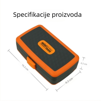 38-u-1 višenamjenski kućni set odvijača s mehanizmom klikom, Cr-V oštrica, magnetni, bez izolacije