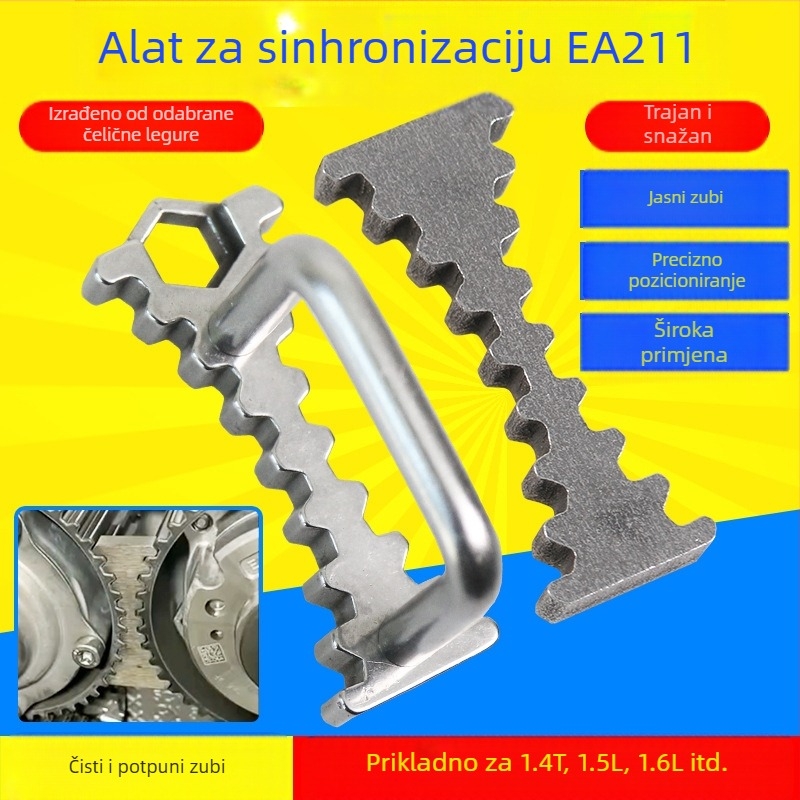 EA211 držač bregaste osovine za VW/Audi/Skoda – alat za sinhronizaciju, čelik, 0,05 kg