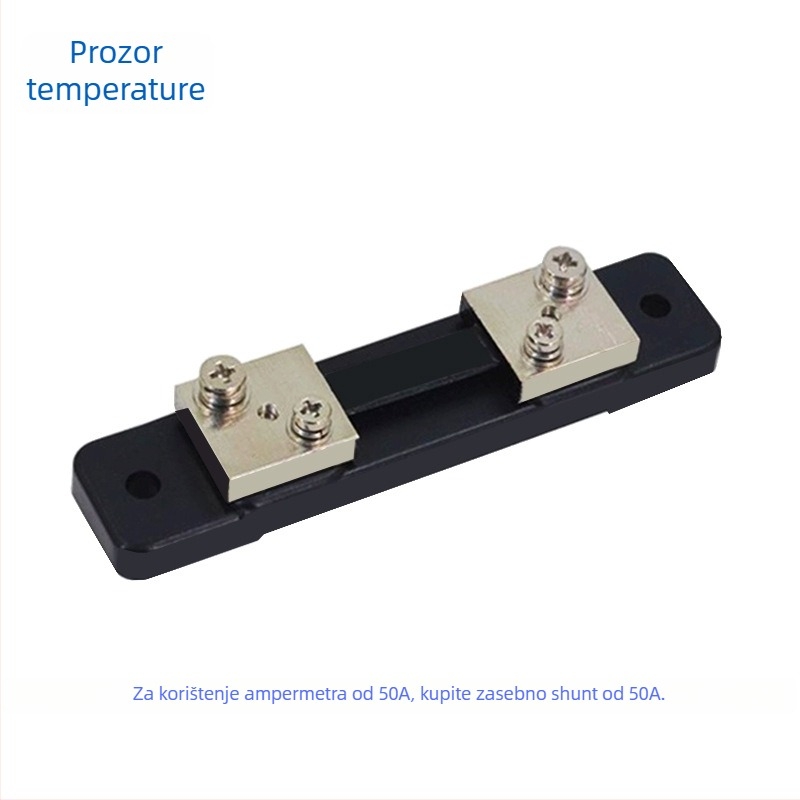 ZY LED DC dvostruki zaslon voltmetar-ammeter (DC 7–100 V, 10/50/100 A)