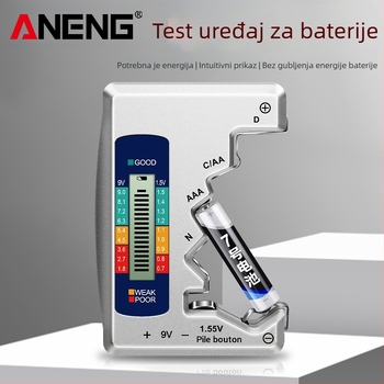 ANENG kartični tester napona baterije s LCD prikazom