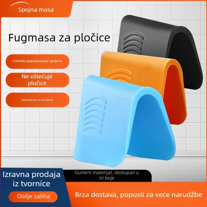 JetS Gap Filler Rubber za fuge keramičkih pločica — otporan silikon alat za fuge s epoksidnim pijeskom, prilagodljivo procesiranje