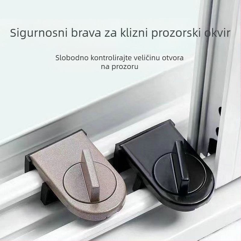 Prozor sigurnosni lokot bez bušenja za bebe i djecu — (šifra Xzs-3-7; brend Independent; pakiranje 200)