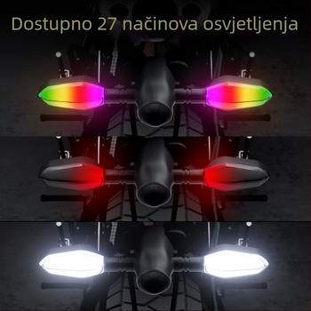 LED projektorska svjetla za motocikl za električni motocikl, 9.5W 12V, Tip a.b signalizator, vijek trajanja 30000h
