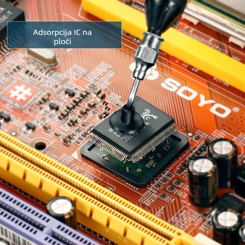 Usisna olovka modela 939, aluminij, za usisavanje IC