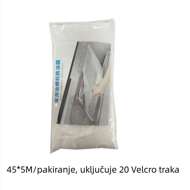 Filter za apsorpciju ulja za kuhinjsku napa (netkani materijal; 150 paketa)
