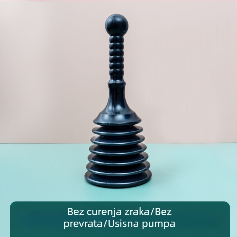 PVC alat za odblokiranje odvoda – kućna upotreba, marka Square Horse; za kuhinju, WC, umivaonik, kadu i podni odvod