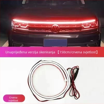 LED traka za gril automobila s dinamičkim skeniranjem, univerzalna, 12V, 10W