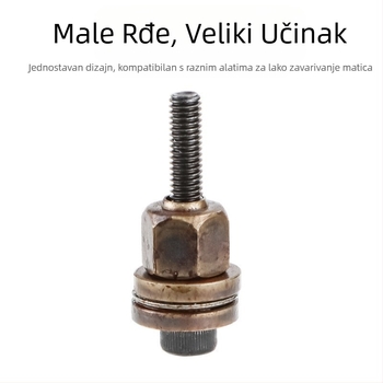 LM83 Set alata – nut rivet gun – galvanizirano/aluminij/nerđajući čelik, u kutiji, ručno i električno izvlačenje