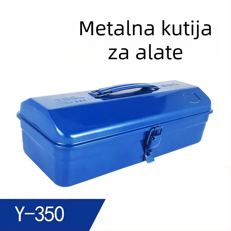 Y-350 metalna kutija za alate, prijenosna, od hladno valjanog čelika, nosivost 10 kg