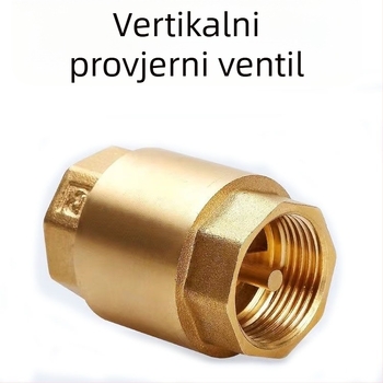 Mesingov vertikalni ventil za vodovodnu cijev, moderan minimalistički stil