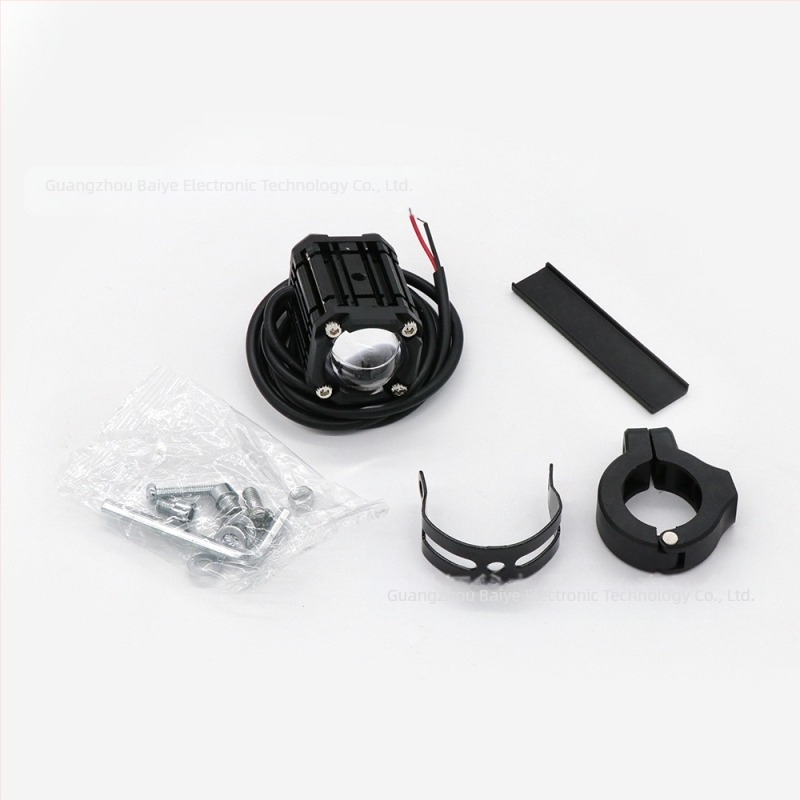 LED reflektor za motocikl s demon oka, vodootporan, kondenzorska leća, 30W, 5000 lm