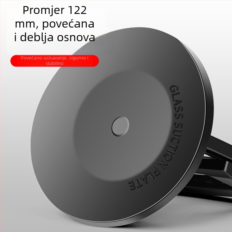 Vakuumska čašica od aluminijske legure za staklo s opcijama 1/2/3 kandži za rukovanje pločicama — teški rad, snažno usisavanje
