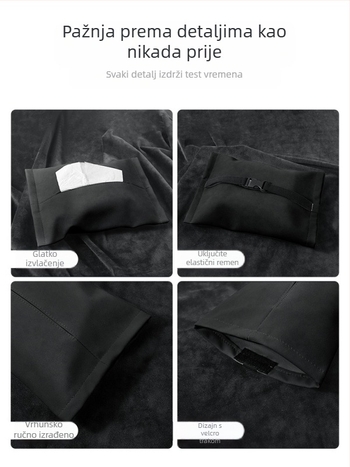 Tesla Model Y3 pliš držač maramica za automobil – skriveni visi držač