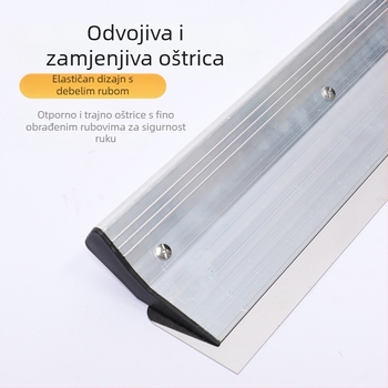 Aluminijska špatula za žbukanje za izravnavanje zidova — Ruida, model Putty scraper, alat za kućnu dekoraciju