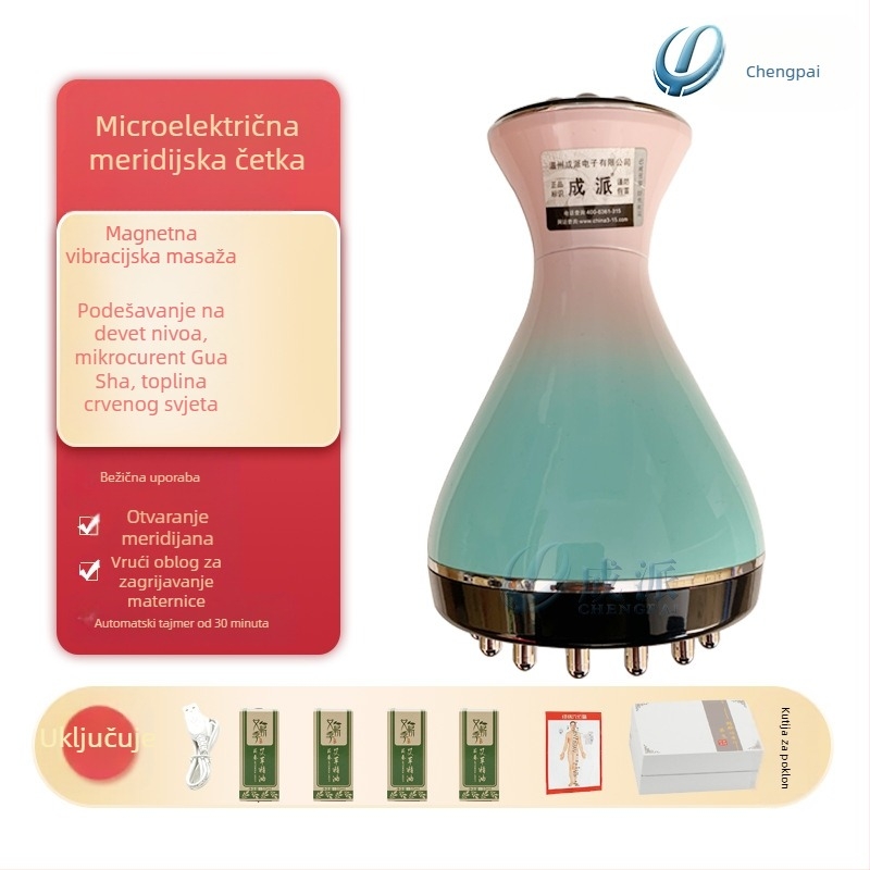 Uređaj za mikrostruju meridijansku masažu s infracrvenom funkcijom, prijenosan, ugrađena baterija 1200-2000 mAh, za kućnu upotrebu