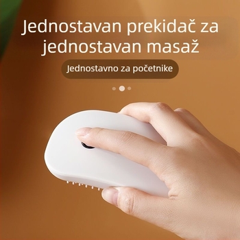 Autonomy KL-5885 Masažer za skalp na baterije, upravljanje gumbom, vibracijski način, 1. stupanj