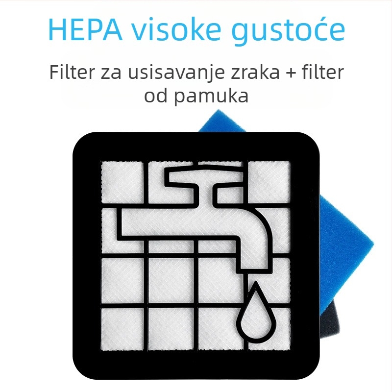 Longbo filtri za Philips usisivač FC8010/FC9515/FC9516/FC9331 — kućna upotreba, pogodno za 101–150 m²