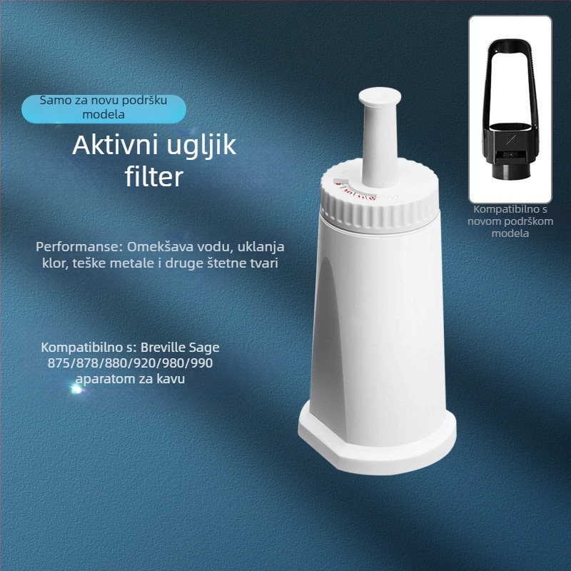 Filter aktivnog ugljena za vodeni spremnik Breville Sage s plastičnim kućištem (modeli 870/875/878/880)