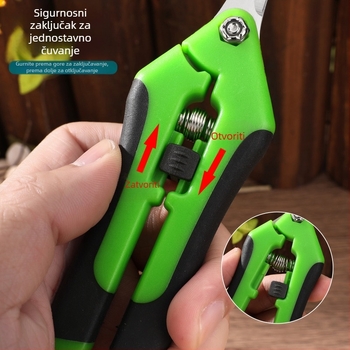 Škarice za rezanje loze – vrtne škarice s oštrim vrhom za rezanje grana, Marka: Beautiful products