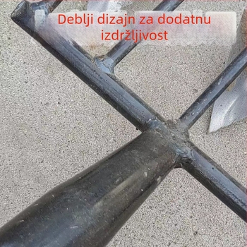 Xiaonong Tro- i Četverozub Kopalj za olakšavanje tla, uklanjanje korova, kopanje jarka i sadnju povrća
