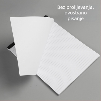Bilježnica za zapisnike sastanaka s odlomljivim stranicama | Ljepljivo vezivanje | 25 stranica | Papir 80 g/m² | Pokrov: papir