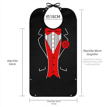 Dječji vodootporni bib za jelo, poliester, višenamjenski njegovateljski bib s raznim uzorcima