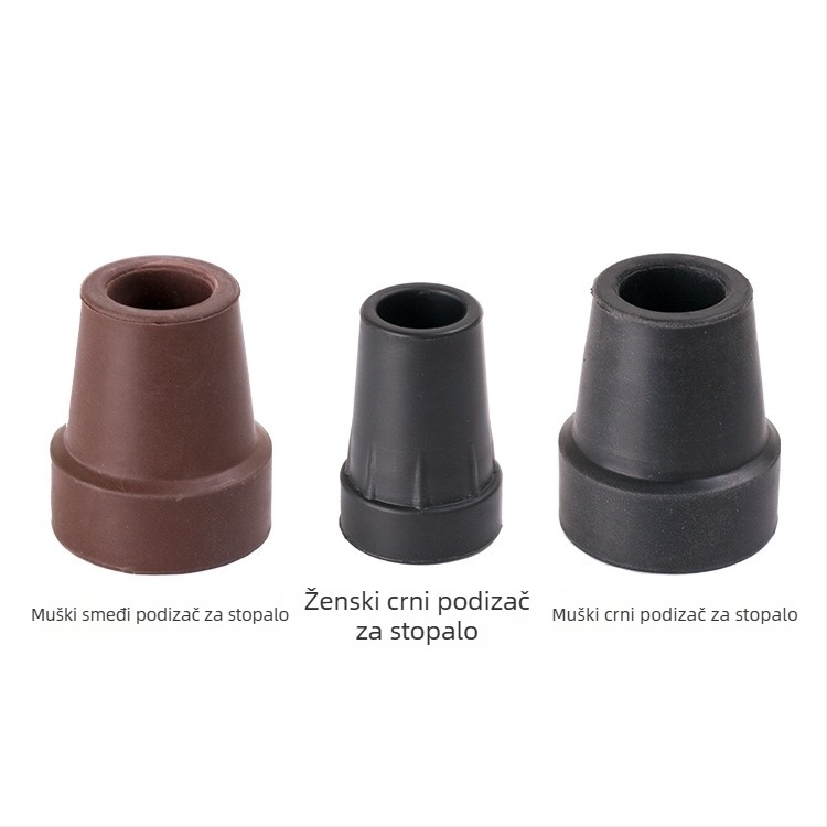 LightenCare gumeni zaštitnik stopala za planinarski štap LT-002, promjer 19 mm