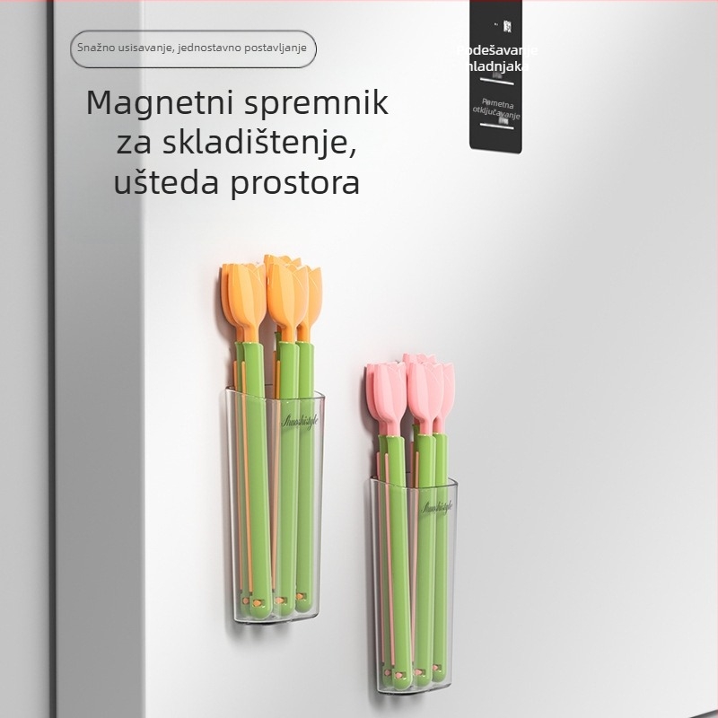 Flying Rabbit – Klip za pakiranje hrane – moderan minimalistički dizajn, paket od 5 kom, prilagodljivo logo, podržava privatnu marku