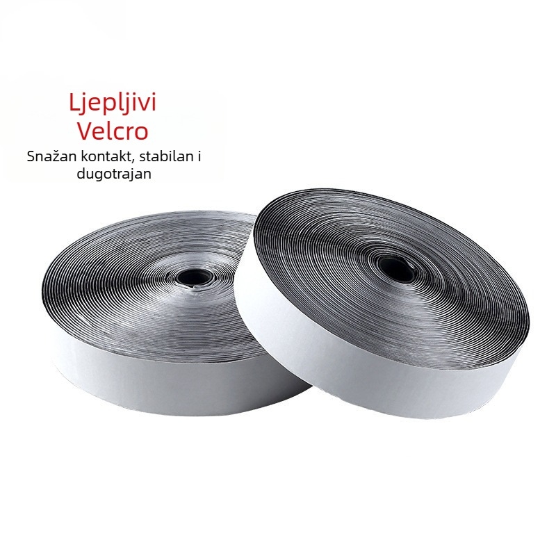 Naylon Velcro magični organizator, samoljepljivi hook-and-loop za odjeću, kućnu tekstiliju i industrijsku primjenu – bez marke