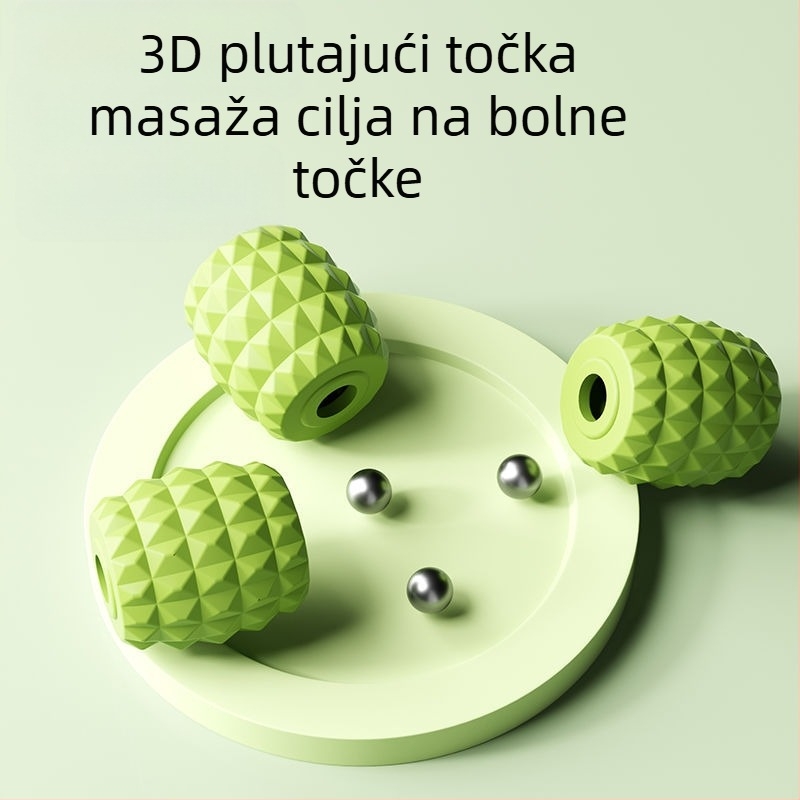 Masažni valjak za potkoljenicu i noge — masaža potkoljenica, alat za mršavljenje, istezanje mišića, dodatak za jogu