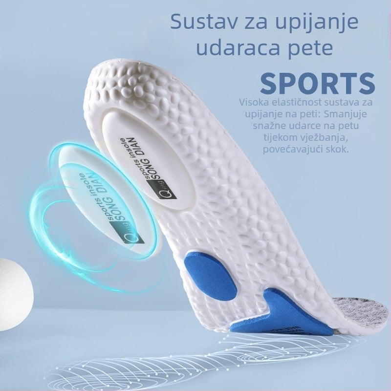 EVA sportske uloške, Model Z, povećana podrška, kompletna uloška, za čizme, casual i radne cipele, unisex, sve sezone