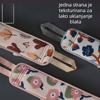 Kupaonski ručnik za njegu leđa, dvostruka upotreba — Yimu, viskozna + spužva + PE, odrasli, prilagodljiva količina u kutiji