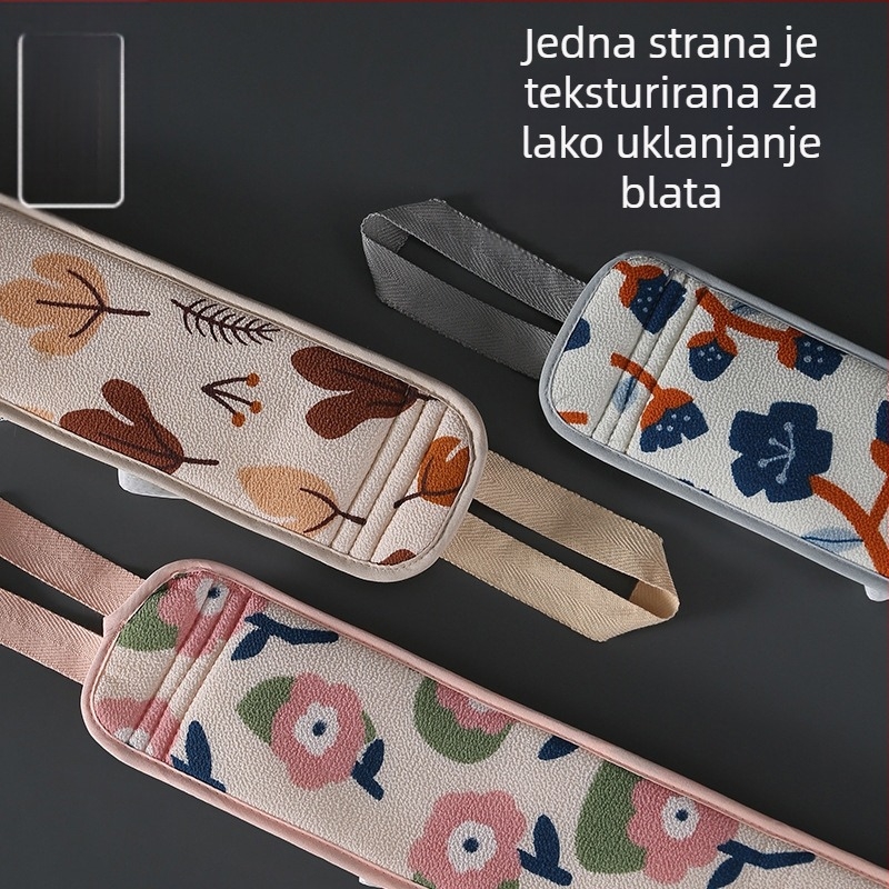 Kupaonski ručnik za njegu leđa, dvostruka upotreba — Yimu, viskozna + spužva + PE, odrasli, prilagodljiva količina u kutiji