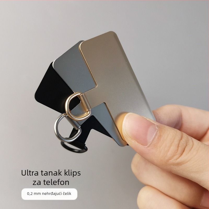 Metalni klip za telefon, ručna izrada, unisex, višefunkcionalan, brend Jager