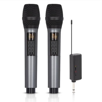 Mikrofon za KTV/uživo izvedbu, model U540B - frekvencijski odziv 20 Hz–20 kHz, SNR ≥95 dB, izmjenjiva baterija 1000–1200 mAh, trajanje baterije 3–6 sati