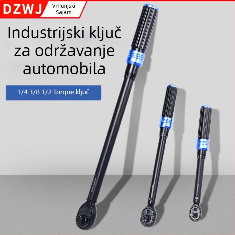 Moment ključ DZT, zaslon tipa ljestvice, elektroplatirani premaz, točnost ±0.1, težina 1.7