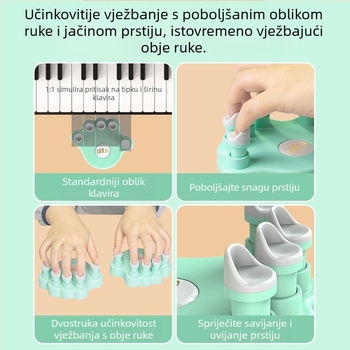SOLO SP-140 Trener snage prstiju za klavir — ABS materijal, dodatak za glazbeni instrument