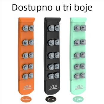 Gitarni prstni vježbač, PC materijal, 10-komplet, pozicionator prstiju i trener ljestvica s mrežom