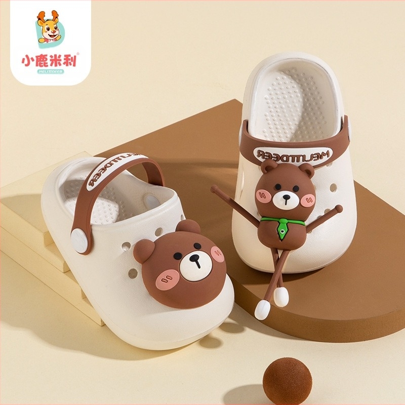Millie the Fawn Ljetne dječje sandale s crtaćim dizajnom, unisex, EVA gornji dio i đon, protuklizne