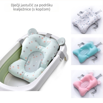 Mreža za kupanje za bebe s plutajućim madracem od PVC-a (za novorođenče, držač za kupanje)
